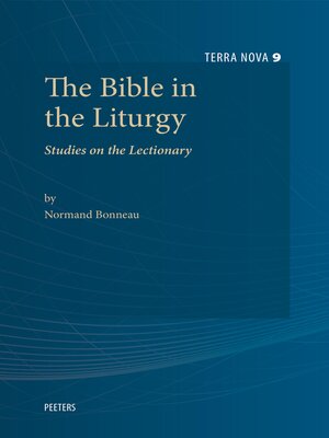 cover image of The Bible in the Liturgy